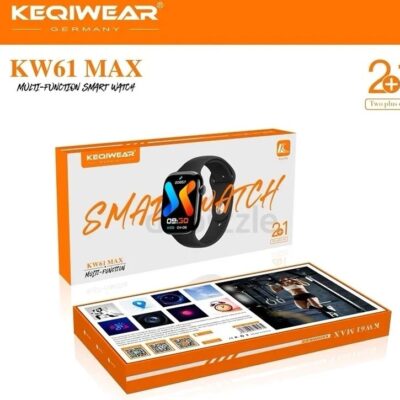 ساعت هوشمند KW61 MAX با نمایشگر AMOLED و بدنه آلومینیومی